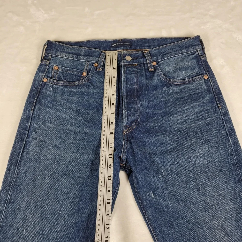 Levi's Made & Crafted LMC 501 Selvedge Sample Jeans Men's 32x32 Blue Denim